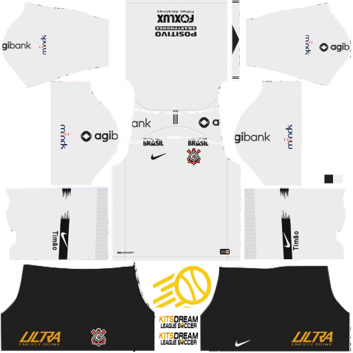 camisetas Corinthians dream league soccer 2018