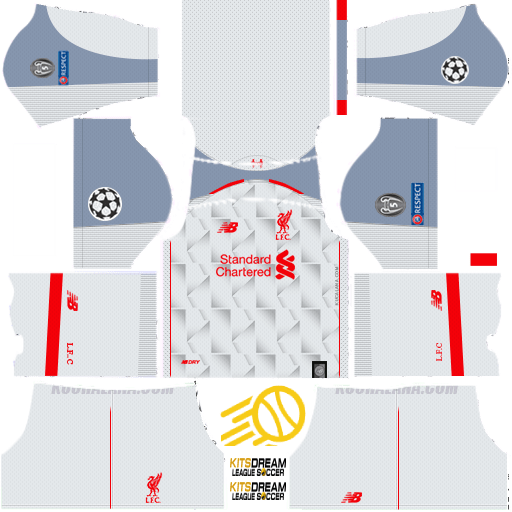dream league soccer leverpool kits