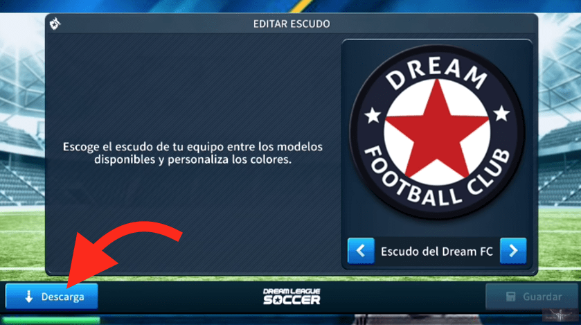 poner escudos dream league soccer