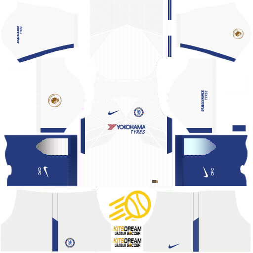 uniformes chelsea dream league soccer 2017