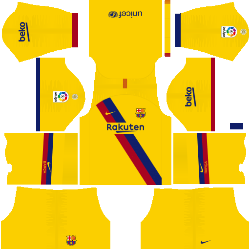 kits visitante barcelona dream league soccer 2020